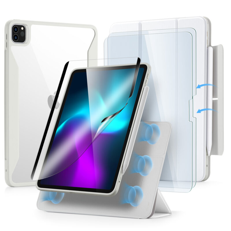 Ipad Pro Magnetic Case With Screen Protector