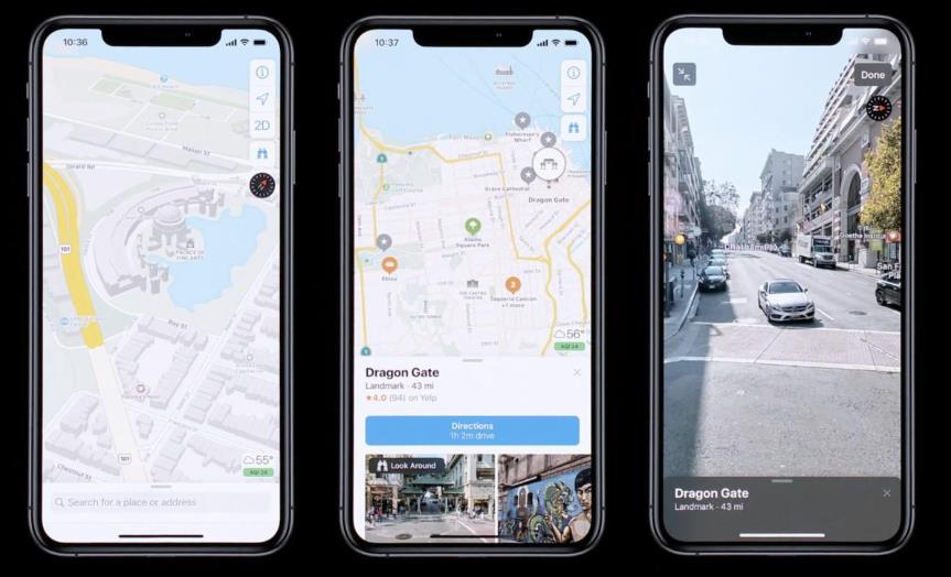 Street View for Apple Maps