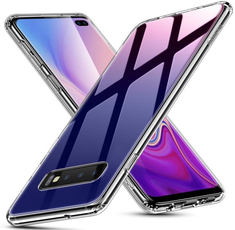 Galaxy S10 Plus Mimic Tempered Glass Case