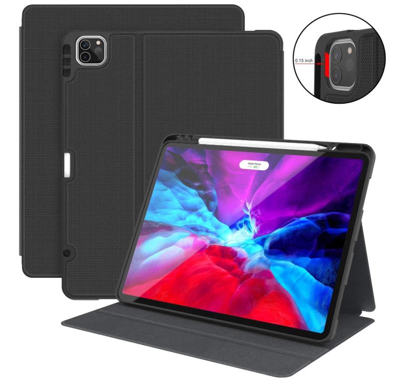 Supveco iPad Pro 12.9 Case with Pencil Holder