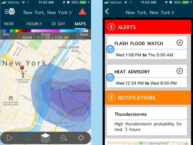 10 Most Accurate Weather Apps 2021 (iPhone & Android Include) - ESR Blog