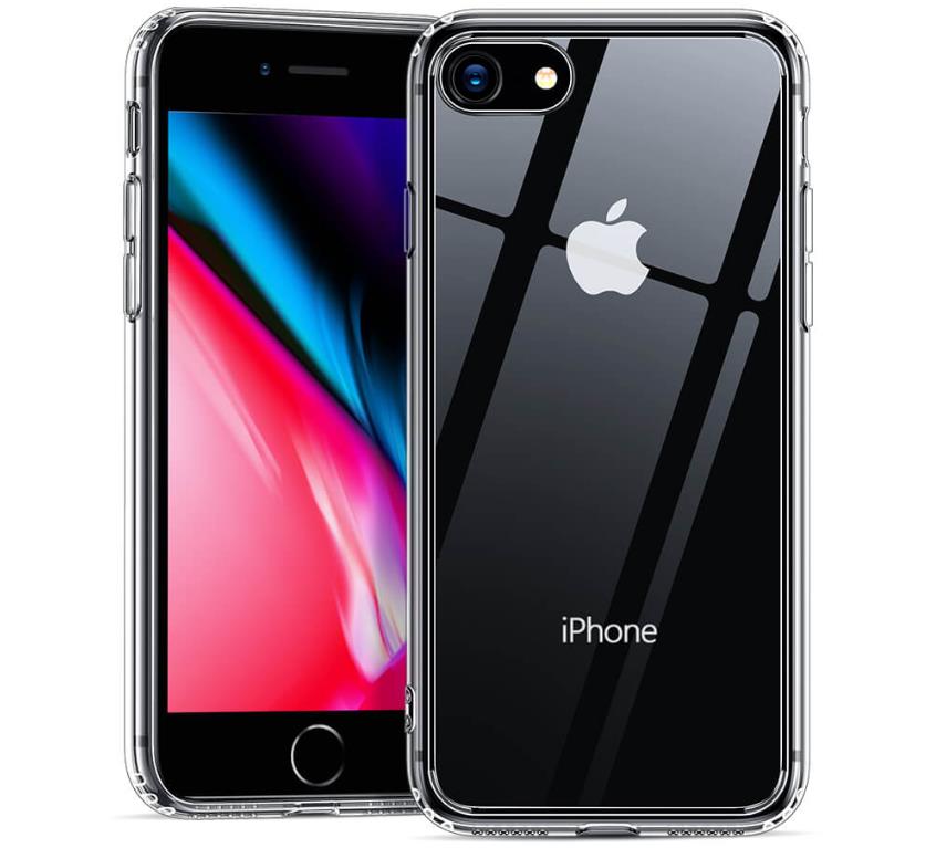 Iphone Se Iphone 8 7 Mimic Tempered Glass Case Hard Case Esr