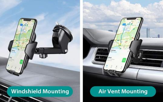 VICSEED Universal Car Phone Mount Car Phone Holder for Car