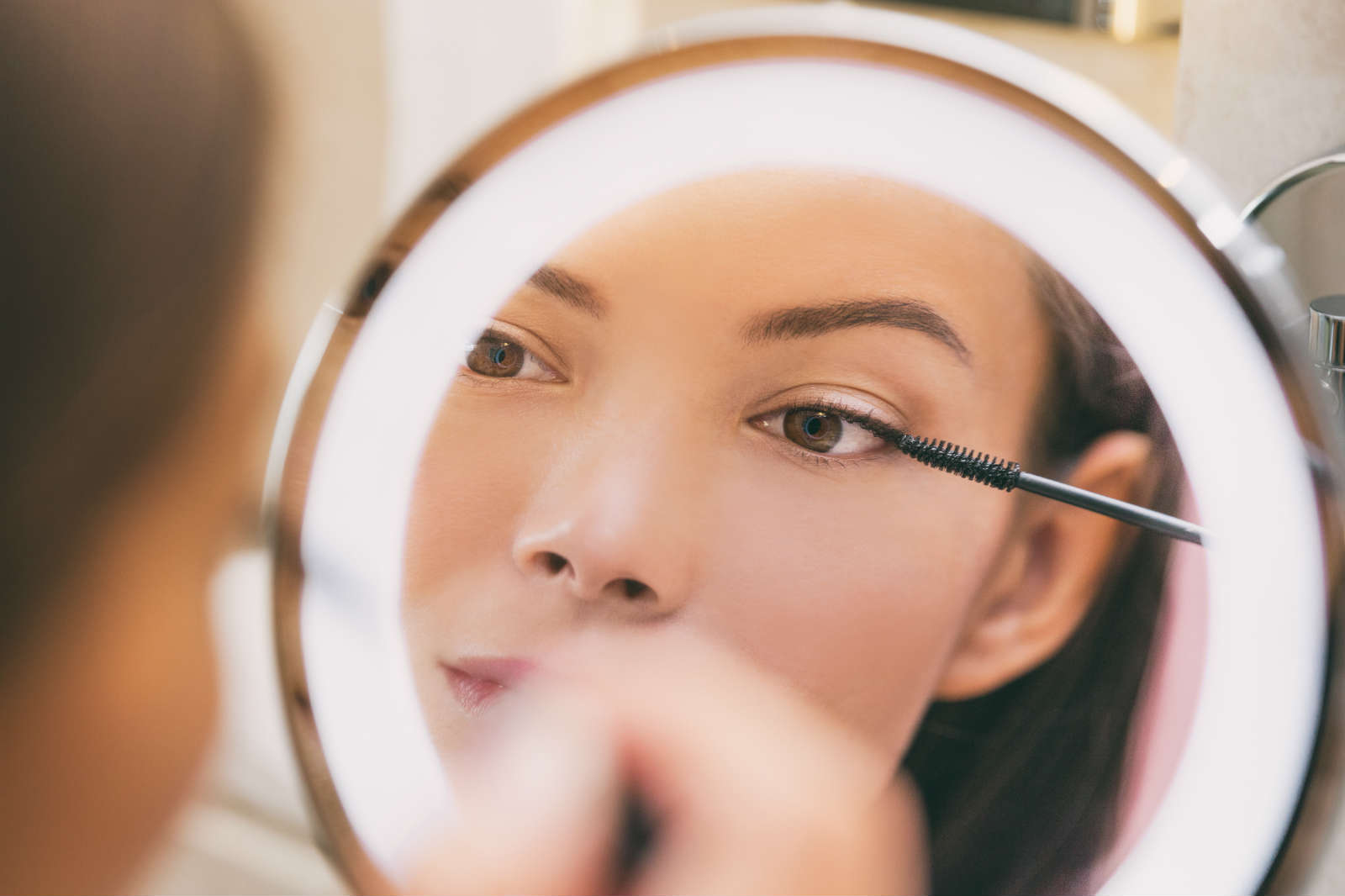 close up makeup mirror