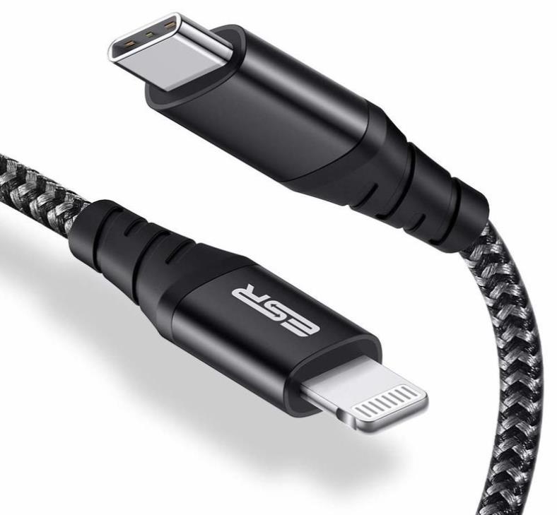 1m MFi USB-C to Lightning PD Charging Cable