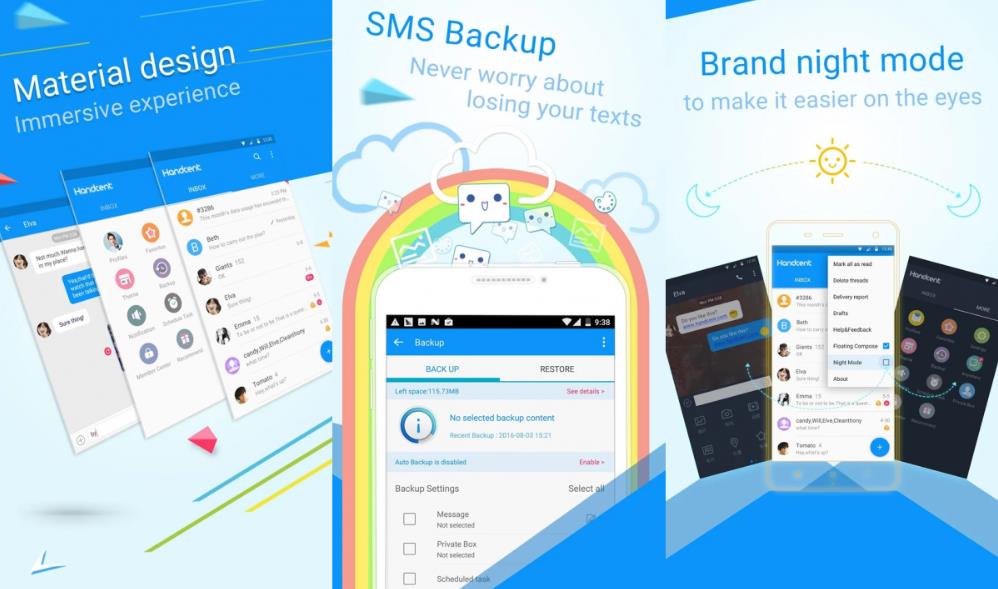 Handcent Next SMS app