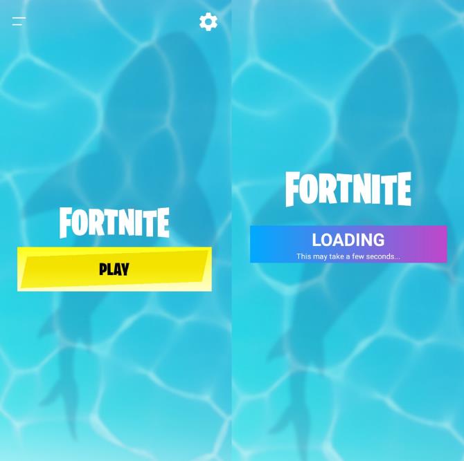 Tap Play to Launch Fortnite