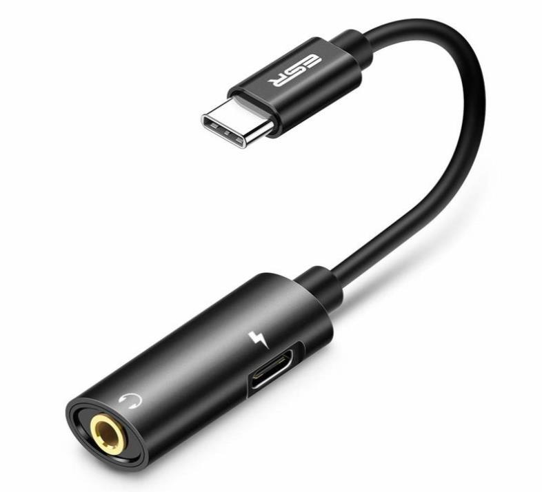 2-in-1 USB-C PD Headphone Jack Adapter
