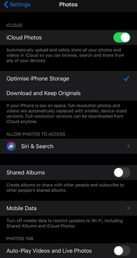 how to add photos to iphone from mac cloud lib