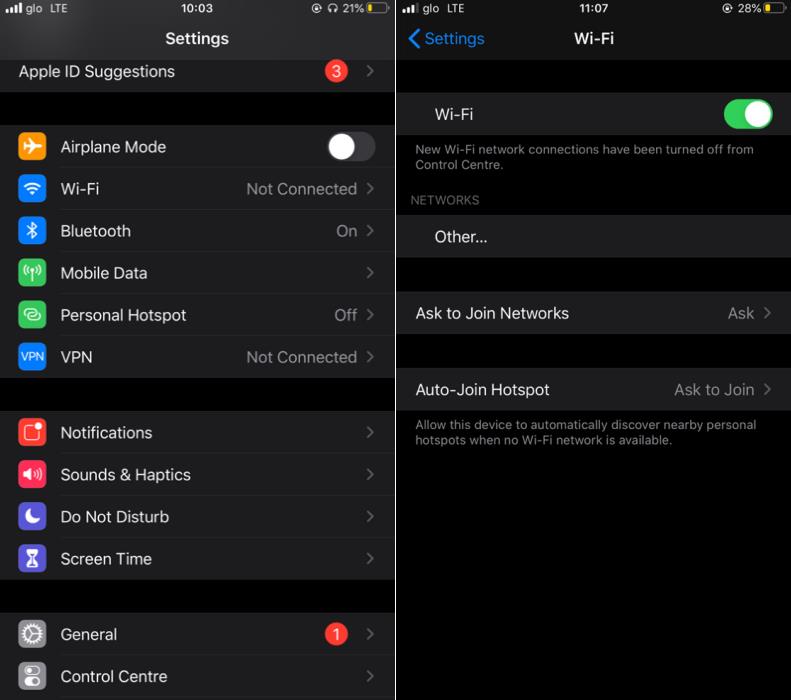 HOW TO CONNECT IPHONE TO ANOTHER IPHONE HOTSPOT
