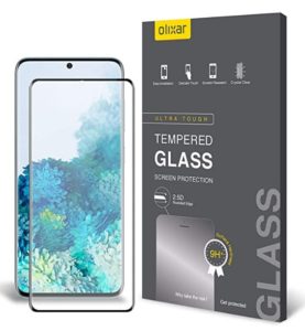 6) Olixar Ultra Tough Tempered Glass Screen Protection for Galaxy Note 20