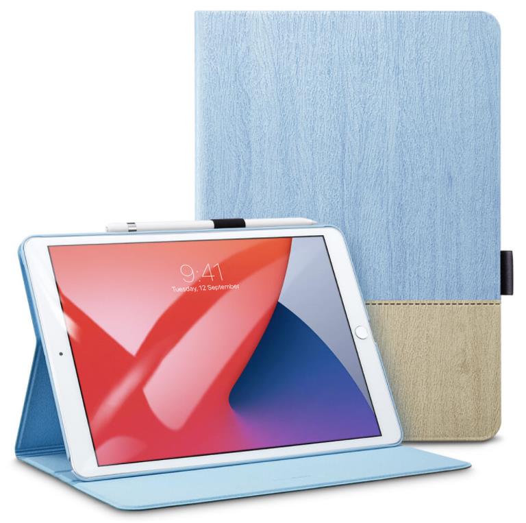 iPad 8 Folio Case with Pencil Holder