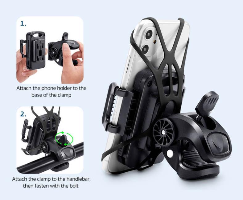 Mobile Phone Holder for Bikes and Motorcycles