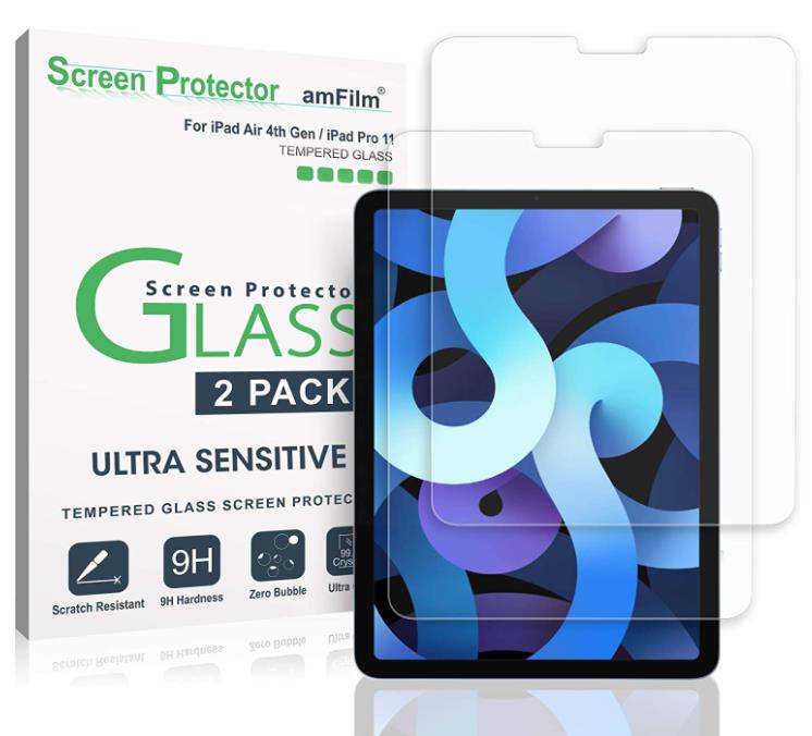 amFilm Glass Screen Protector for iPad Air 4