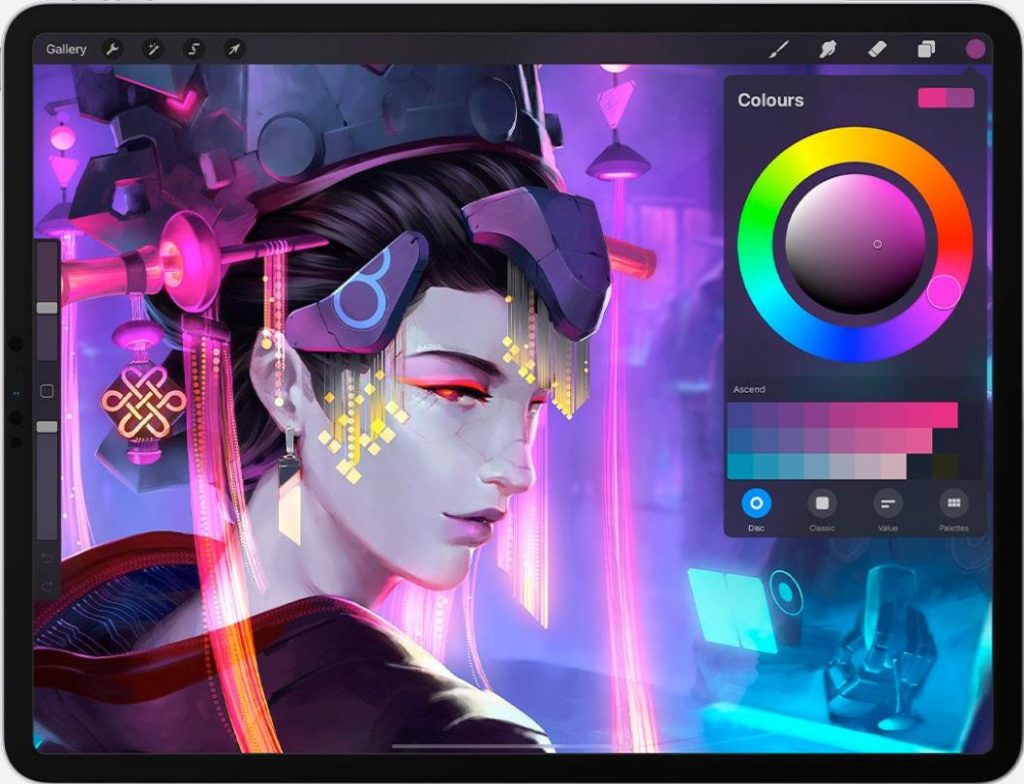 drawing and painting on the ipad with procreate free download