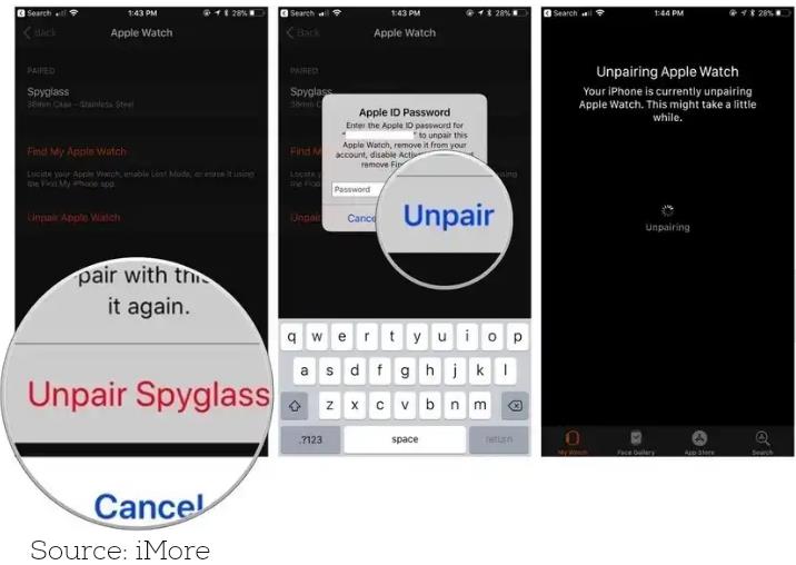 How to Unpair Apple Watch from Old Phone and Pair to New Phone? - ESR Blog