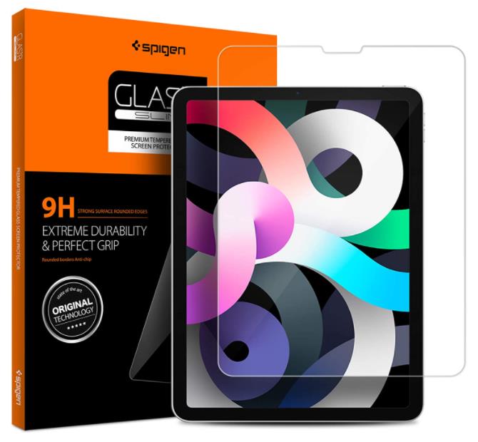 Spigen Tempered Glass Screen Protector Designed for iPad Air 4