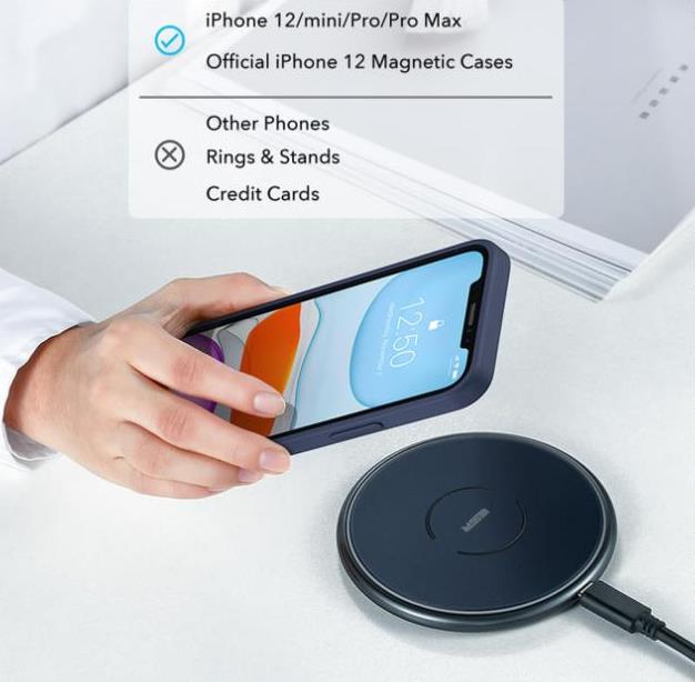Wireless Charger for iPhone 12 with MagSafe