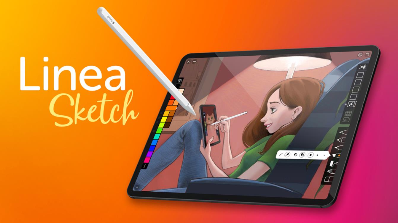 linea sketch iPad Drawing App