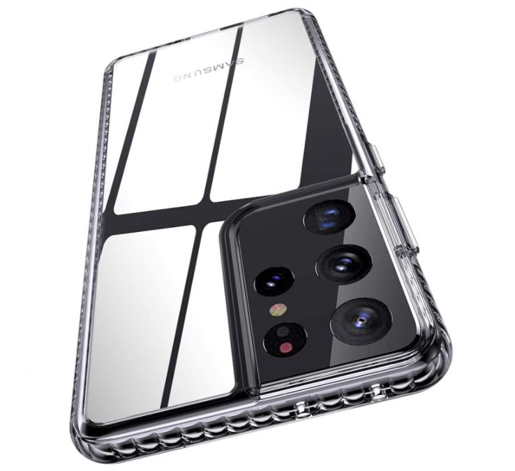 AINOYA Case Compatible with Samsung Galaxy S21 Ultra