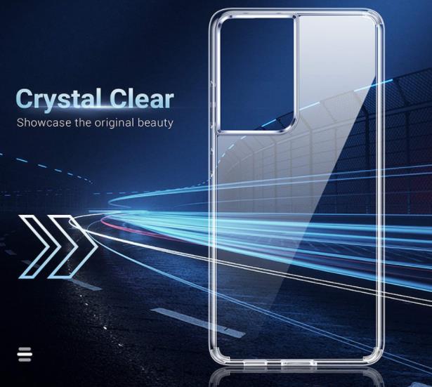 CASEKOO Crystal Clear Designed for Samsung Galaxy S21 Ultra Case
