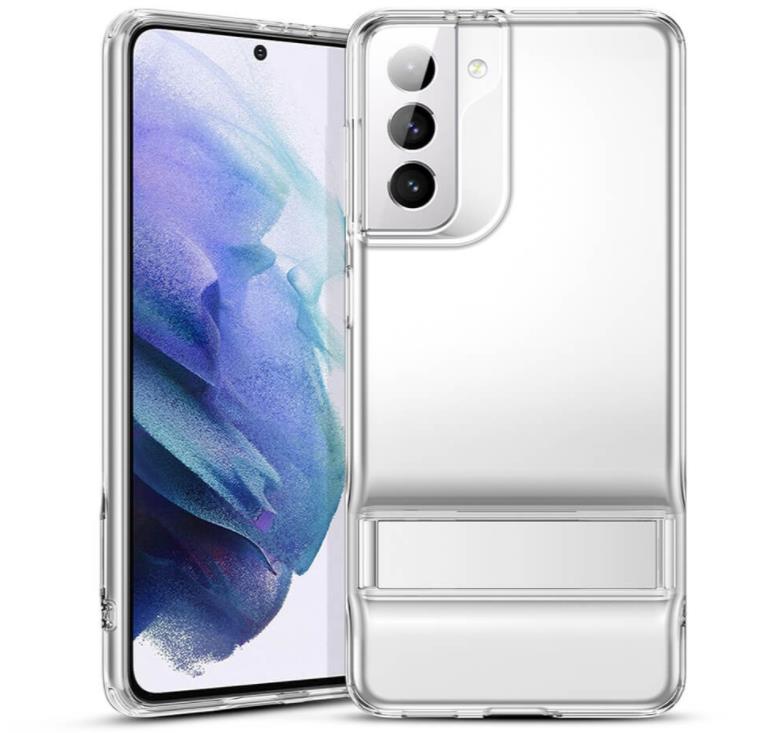 Galaxy S21 clear Kickstand Phone Case