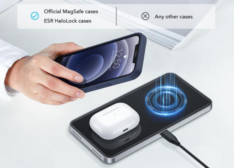 2-in-1 MagSafe Wireless Charger for iPhone 12