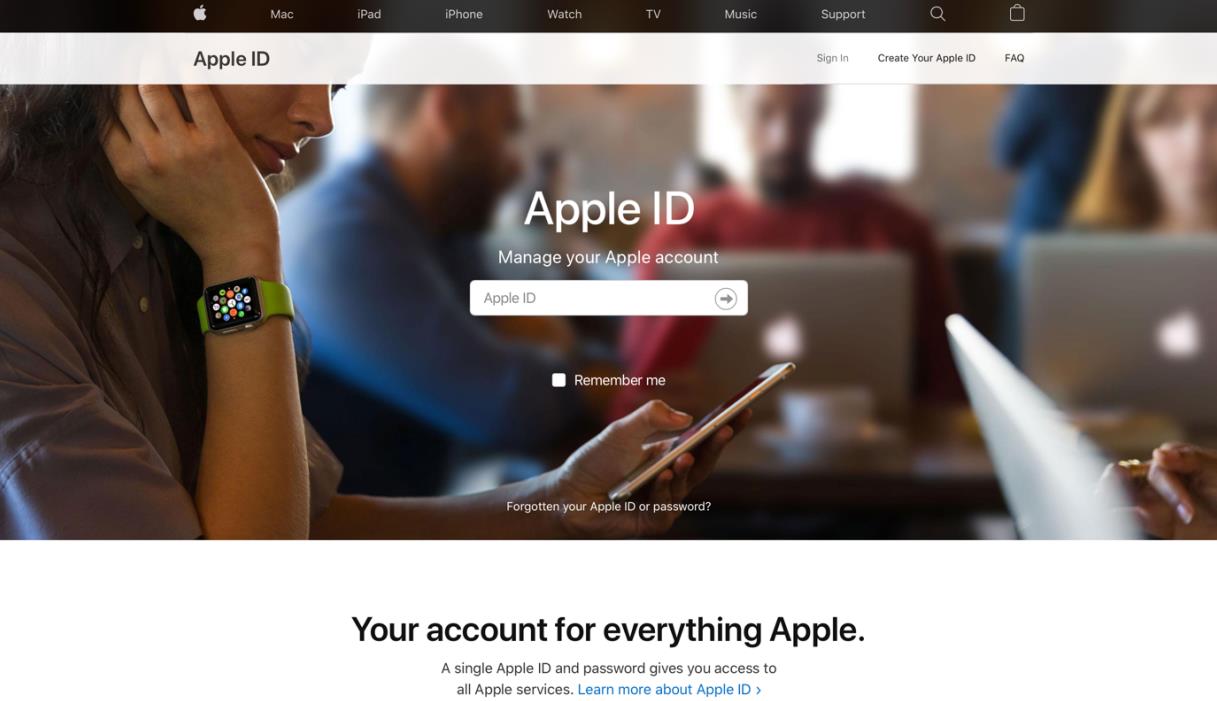 Apple ID account
