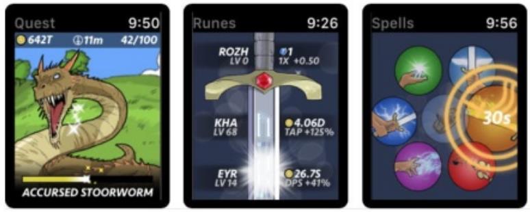 Apple Watch Game Runeblade