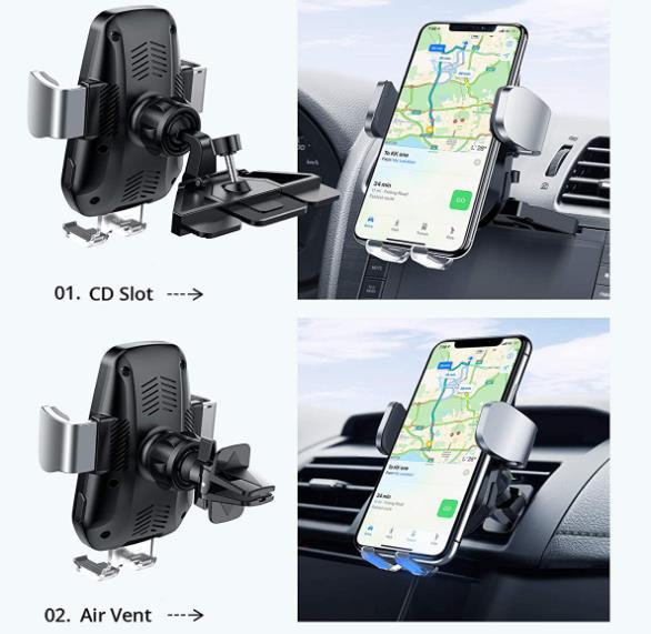 VICSEED Wireless Car Charger Mount