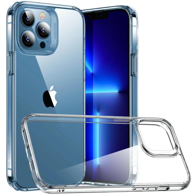 iPhone 13 Pro Max Clear Shock-Absorbing Case