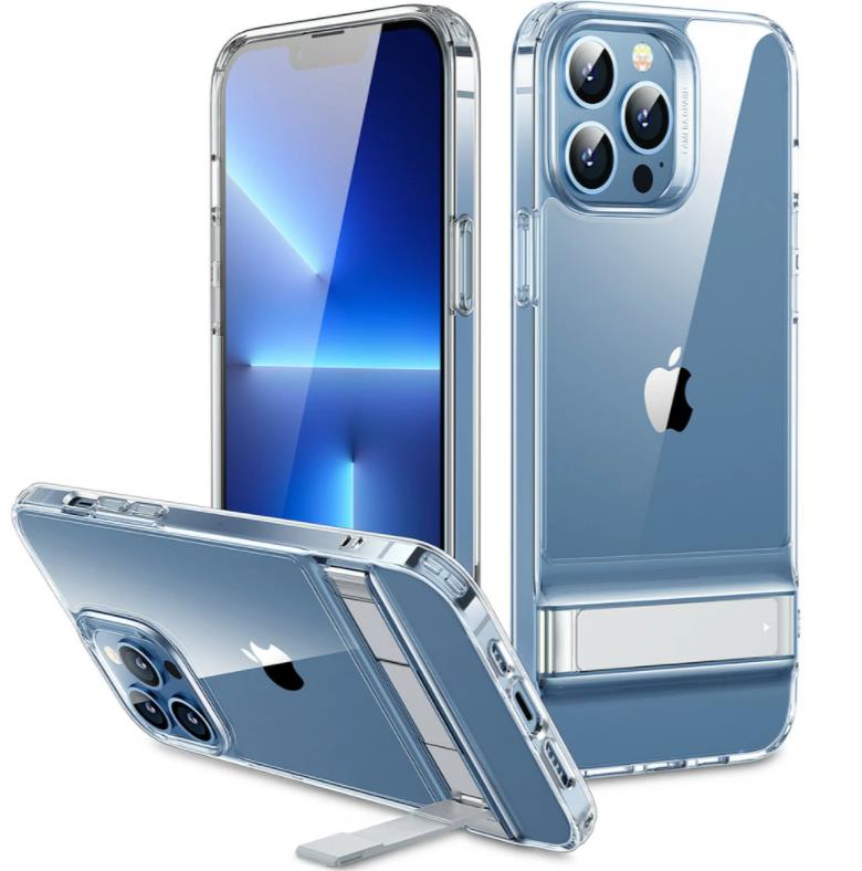 iPhone 13 Pro Max Clear Case with Stand
