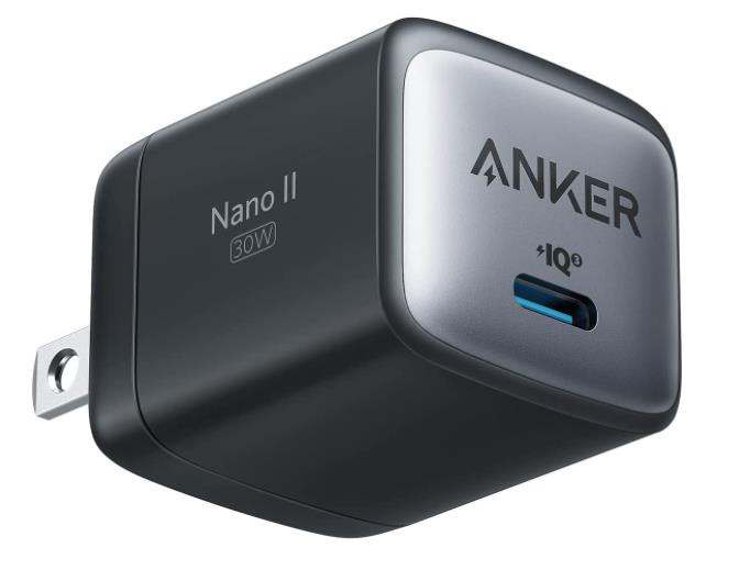 Anker Nano II 30W Fast Charger Adapter for iPhone 13