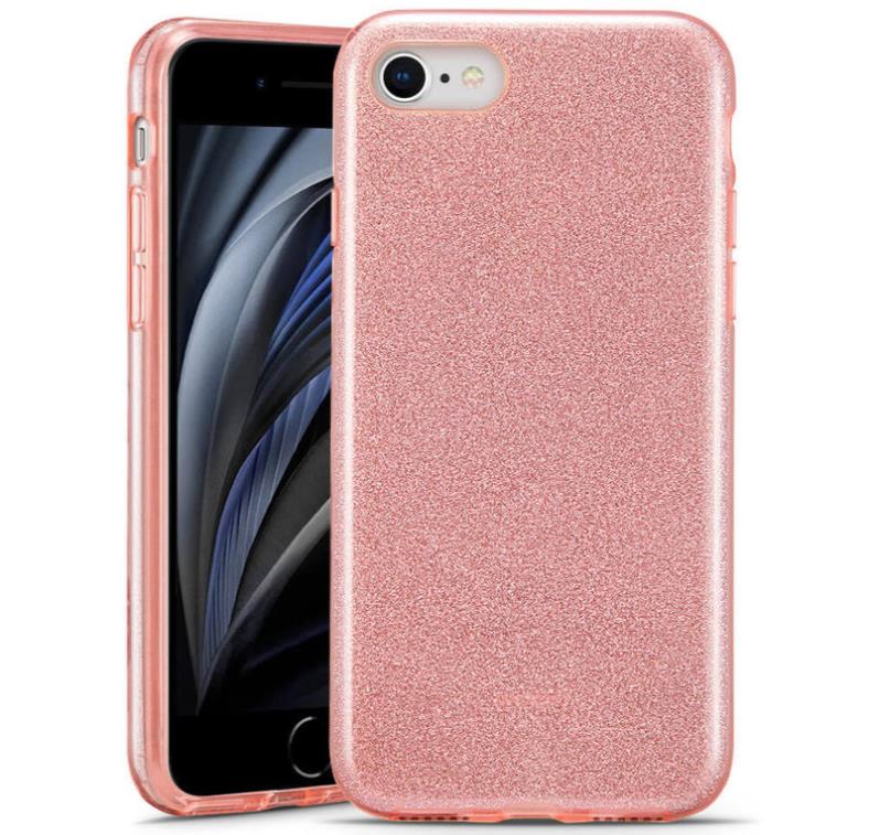 iPhone SE3 Glitter Gel Case