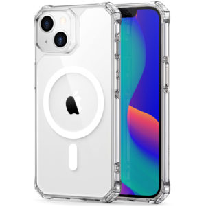 iPhone 14 Plus Air Armor Clear Case with magsafe