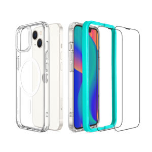 iPhone 14 Plus Classic Hybrid case and screen protect
