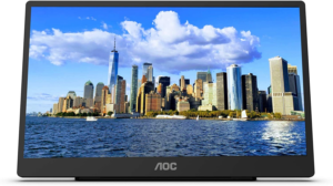 AOC Touch-enabled portable IPS monitor