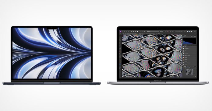 Apple New M2 MacBook Air and MacBook Pro