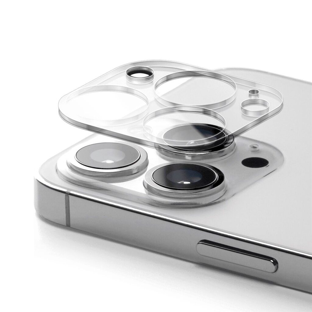 Case-Mate - Aluminum Ring Lens Protector for Apple iPhone 15 / iPhone 15 Plus - Black