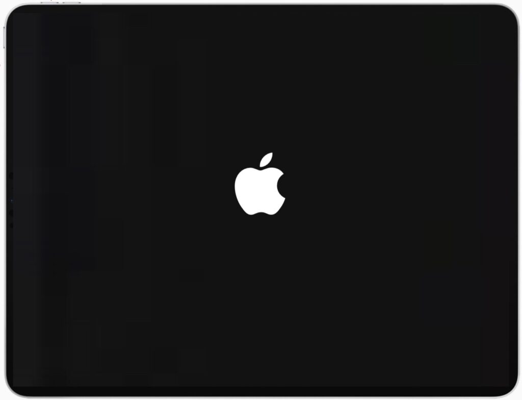 ipad won't turn on stuck on apple logo