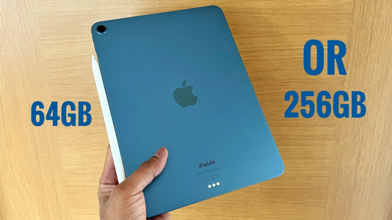 iPad Air 6 256GB vs 64GB: Which Storage Should You Get in 2024?