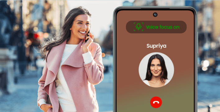 Enable Voice Focus For Clearer Phone Calls