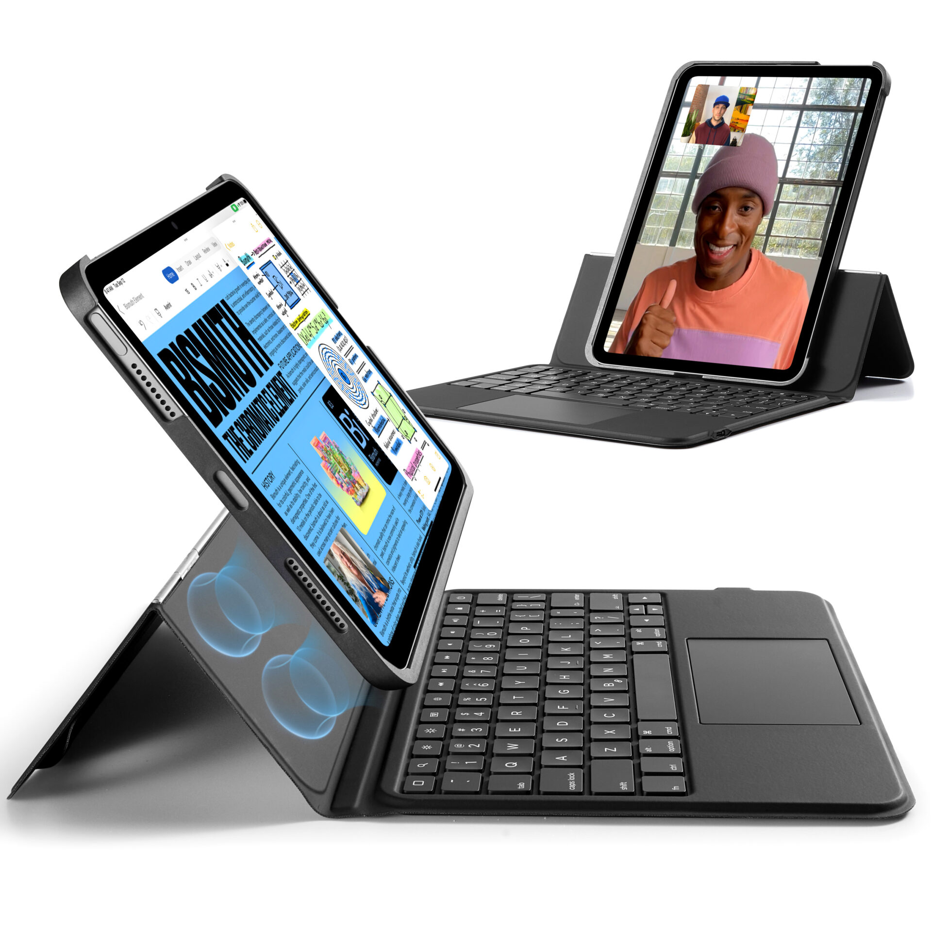 The Best iPad Air 11-inch (M2) Case with Keyboard and Pencil Holder