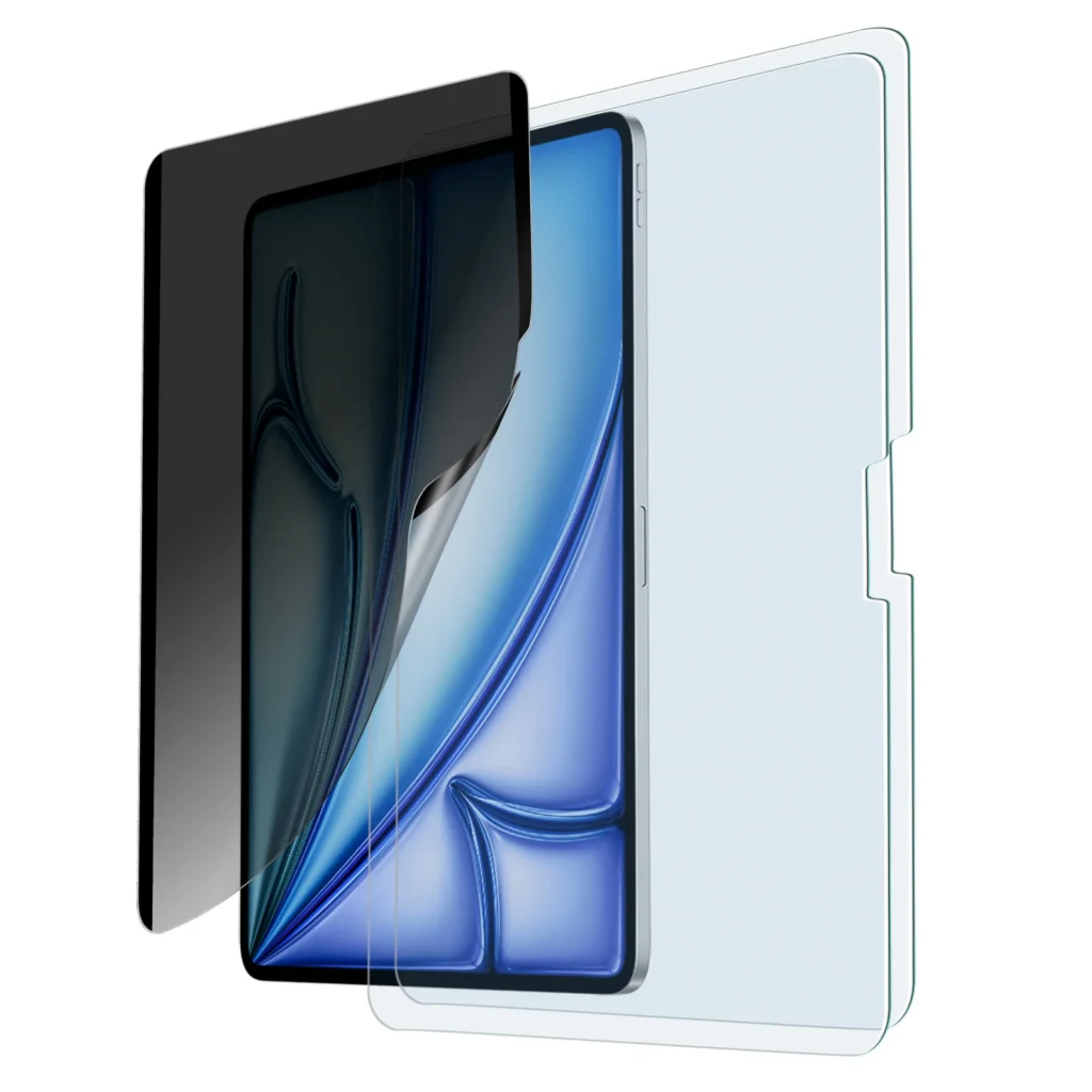 iPad Air 13″ (2024) Privacy Magnetic Screen Protector Set