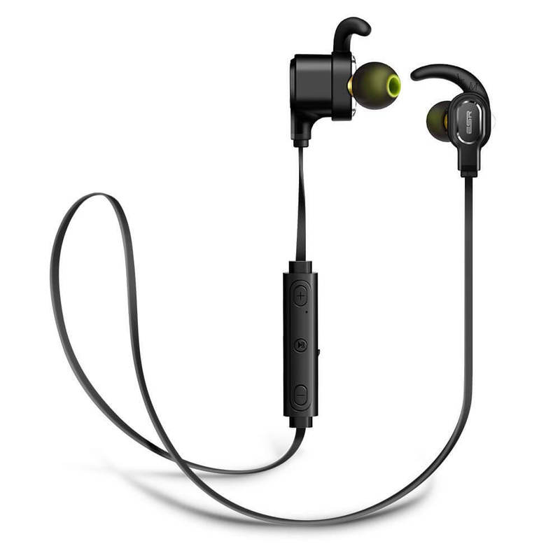 Dual Driver Bluetooth Earphones black