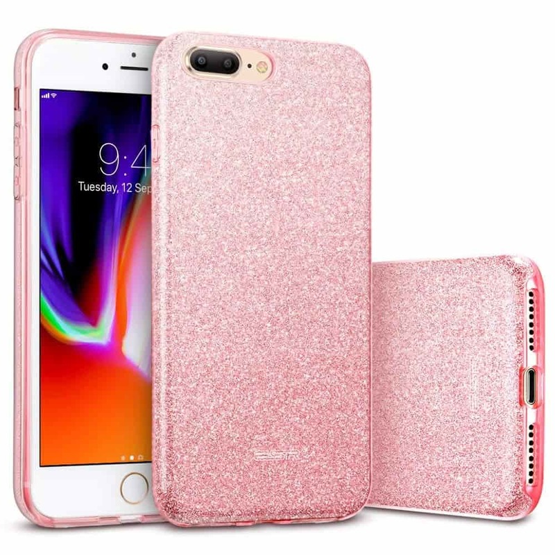 Iphone 8 Plus 7 Plus Makeup Glitter Case