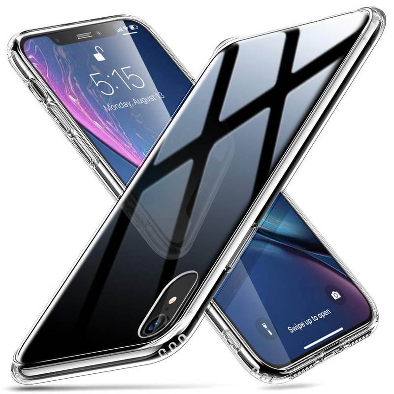 iPhone XR Mimic Tempered Glass Cas black