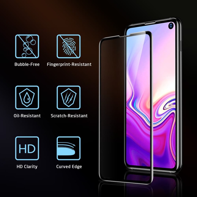 Galaxy S10 E Tempered Glass Full Coverage Screen Protector 5