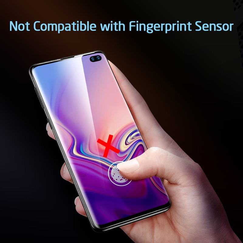 Landelijk staal Ijsbeer Galaxy S10 Plus Tempered Glass Full-Coverage Screen Protector - ESR