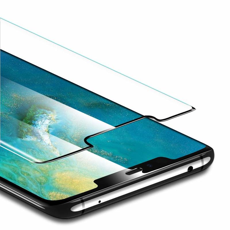Orzero Compatible for Huawei Mate 20 Pro HD New Screen Protector Lifetime Replacement Edge to Edge Full Coverage Premium Quality 3 Pack High Definition Anti-Scratch Bubble-Free 